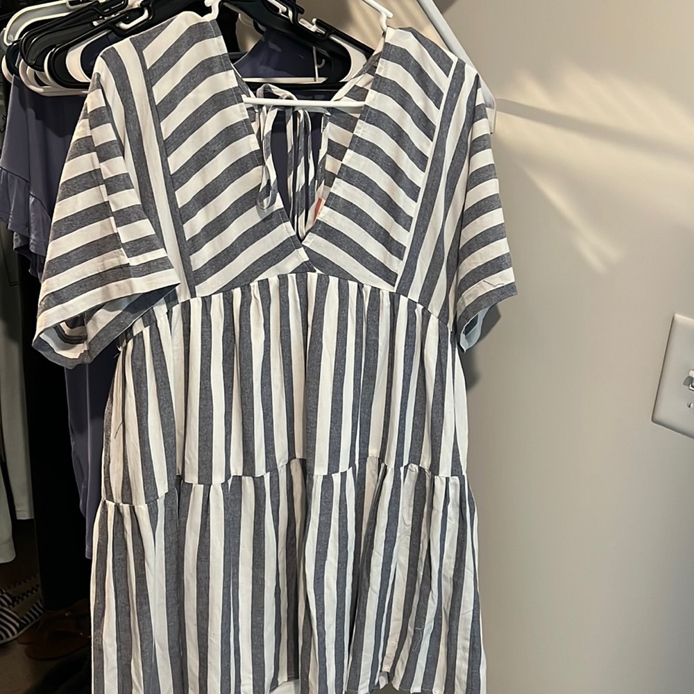 Shirt Sleeve Juniors Dress